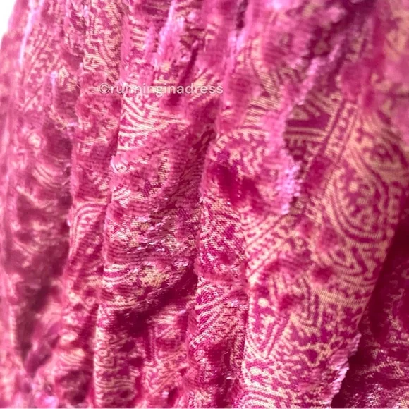 NWT For Love & Lemons Felicity Mini Dress Size Medium In Color Purple Combo - Picture 9 of 16